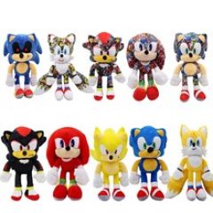 爆款飞天鼠超级索尼克sonic毛绒玩具塔尔斯超音鼠公仔